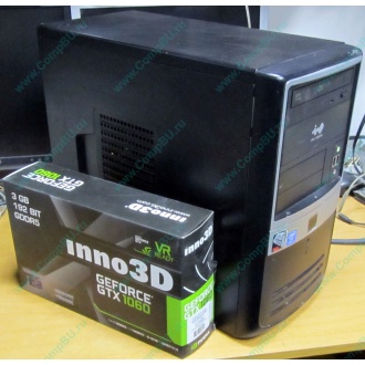 Игровой компьютер Intel Core i5 3470 (4x3.2GHz) /8Gb DDR3 /1Tb /3Gb DDR5 GeForce GTX1060 /ATX 500W (Электрогорск)