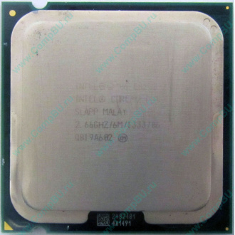 Процессор Б/У Intel Core 2 Duo E8200 (2x2.67GHz /6Mb /1333MHz) SLAPP socket 775 (Электрогорск)